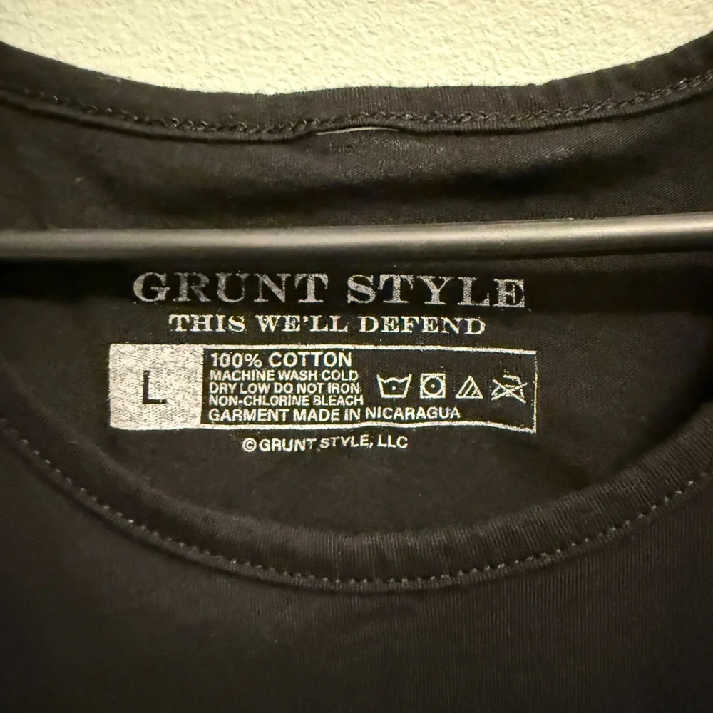 Grunt Style Charcoal Tee - Picture 3 of 3